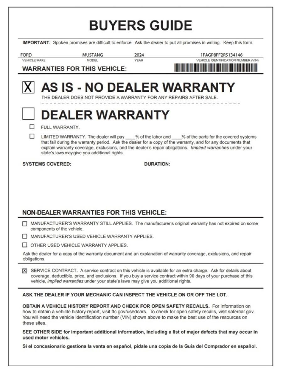 2024 Ford Mustang GT Premium