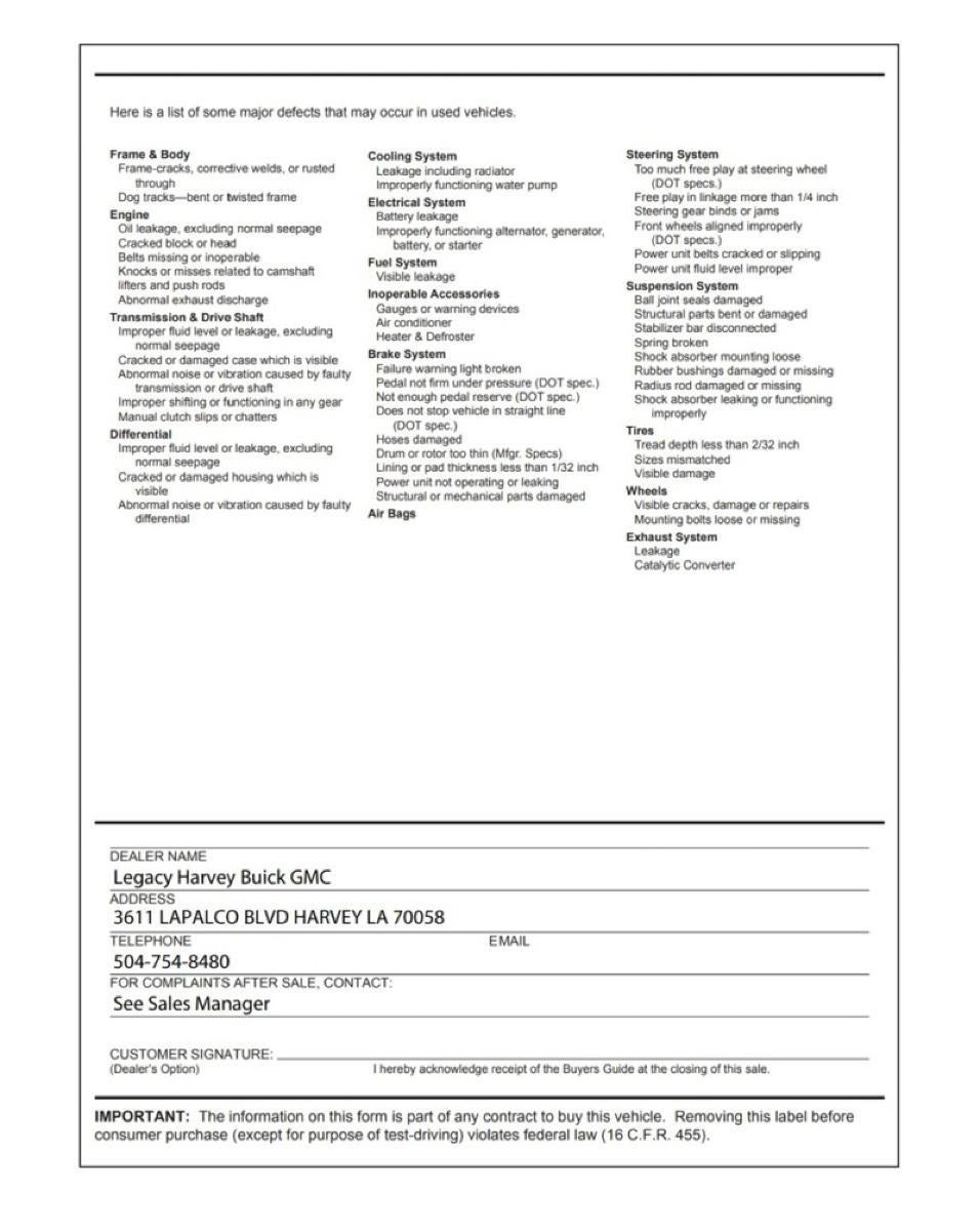 2023 GMC Acadia Denali