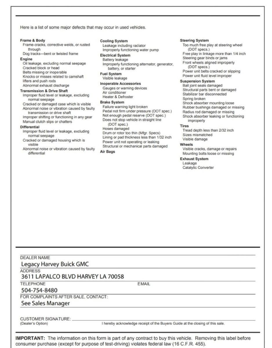 2023 GMC Acadia Denali