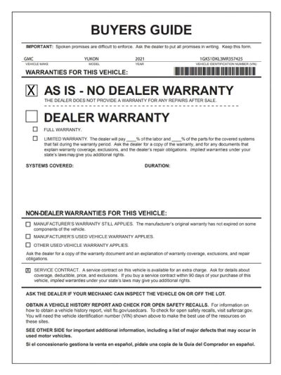 2021 GMC Yukon Denali