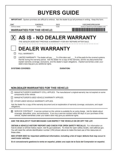 2023 GMC Yukon XL AT4