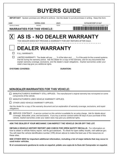 2025 GMC Sierra 2500 HD Denali Ultimate