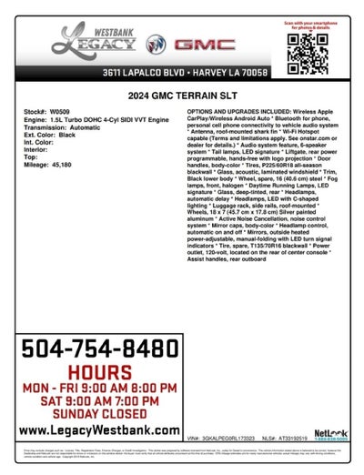 2024 GMC Terrain SLT