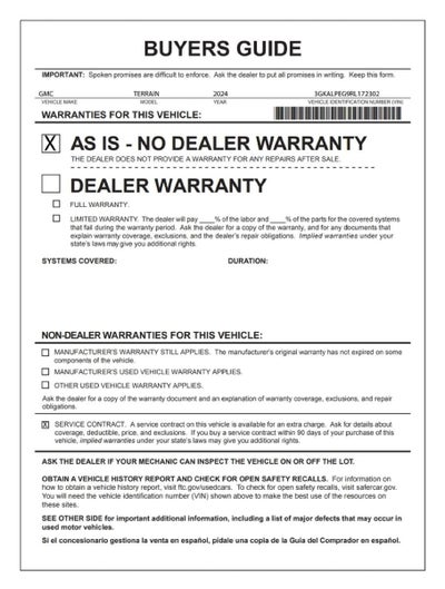 2024 GMC Terrain SLT