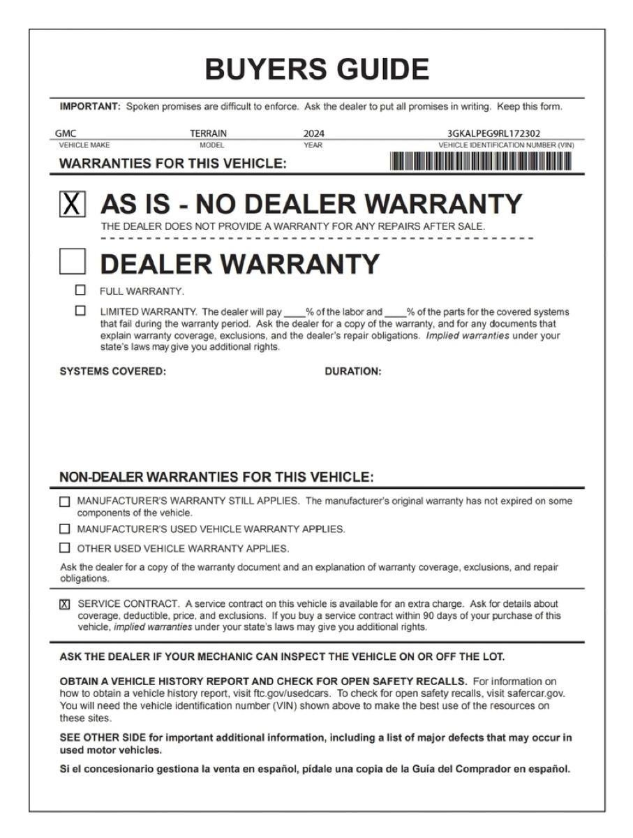 2024 GMC Terrain SLT