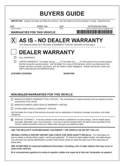 2024 GMC Sierra 1500 Elevation