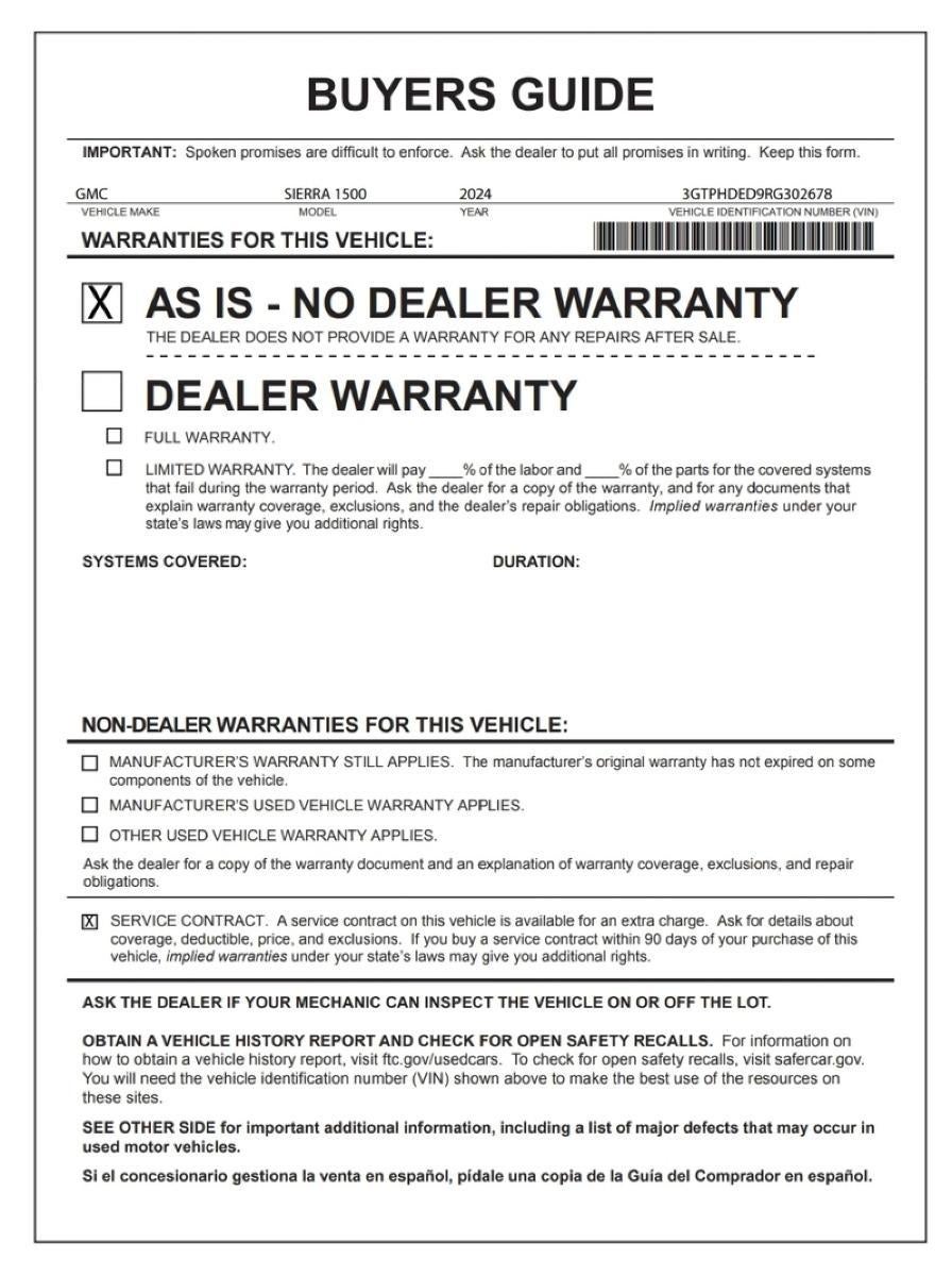 2024 GMC Sierra 1500 SLT