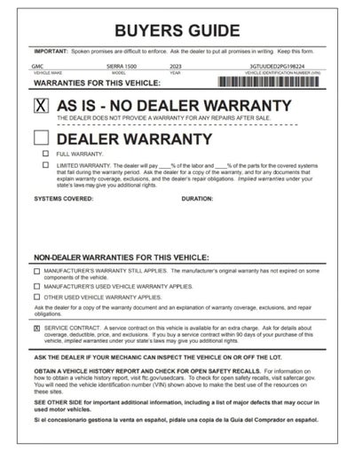 2023 GMC Sierra 1500 SLT