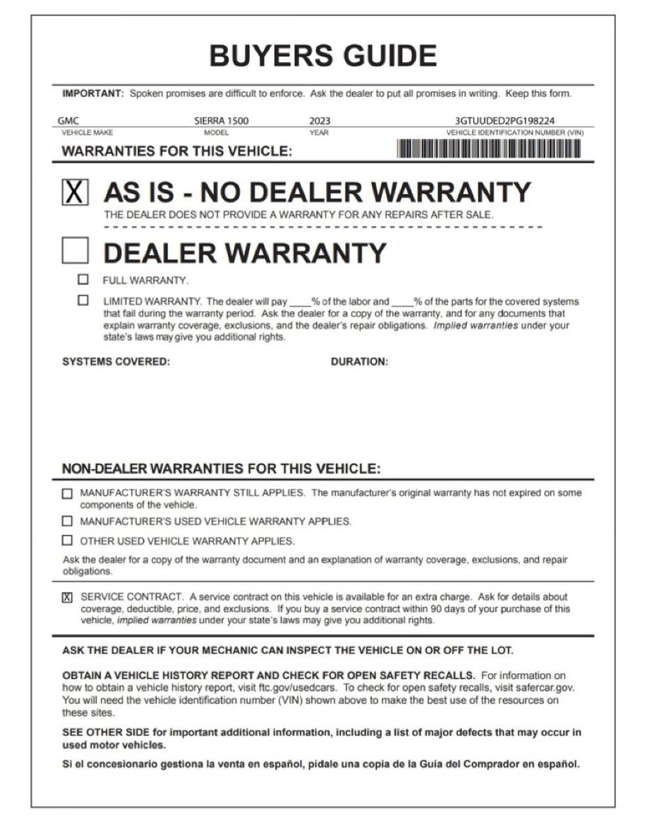 2023 GMC Sierra 1500 SLT