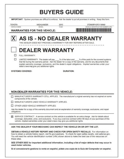 2015 Toyota Highlander XLE