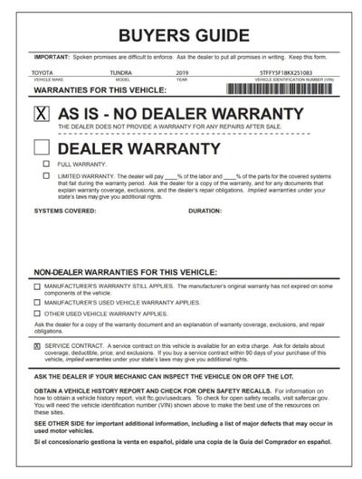 2019 Toyota Tundra 2WD SR5