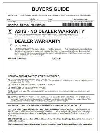 2023 Buick Encore GX Select