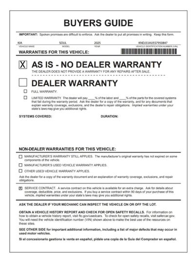 2025 Kia Soul EX