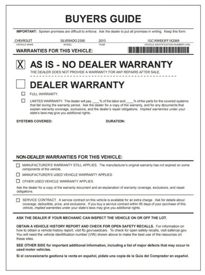 2015 Chevrolet Silverado 2500 HD LTZ