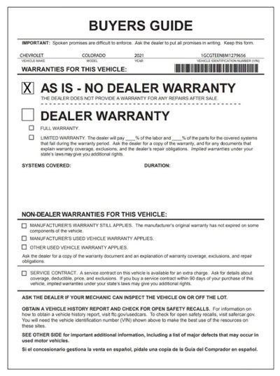 2021 Chevrolet Colorado ZR2