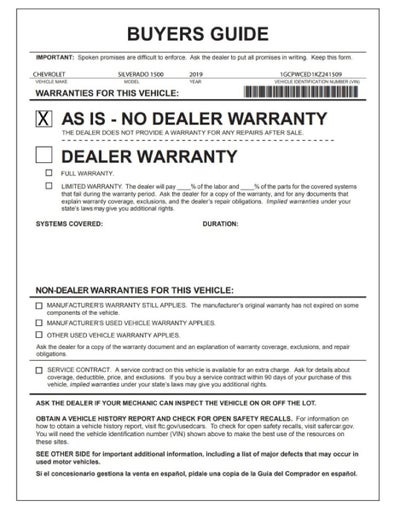 2019 Chevrolet Silverado 1500 LT All Star Edition