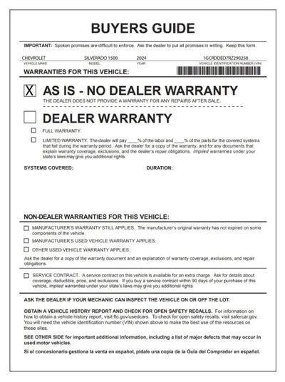 2024 Chevrolet Silverado 1500 LT