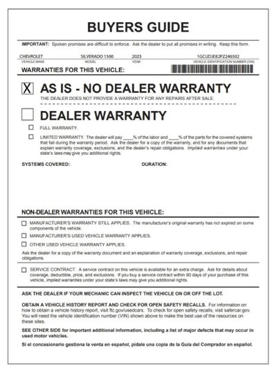 2023 Chevrolet Silverado 1500 High Country