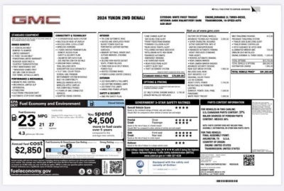 2024 GMC Yukon Denali
