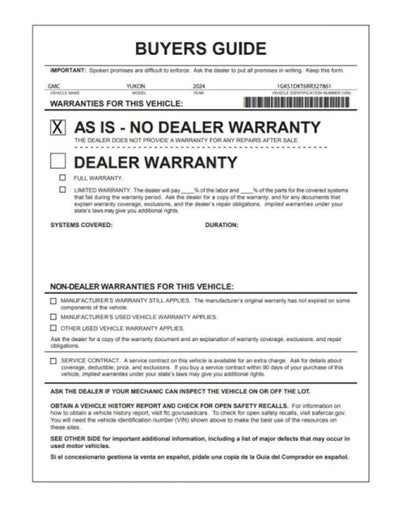 2024 GMC Yukon Denali