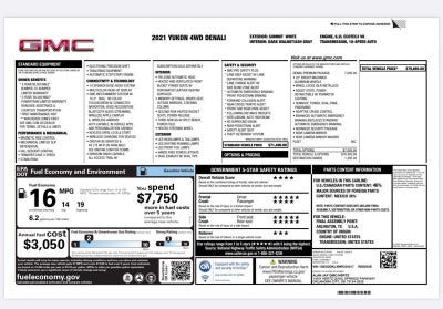 2021 GMC Yukon Denali