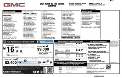 2023 GMC Yukon XL Denali Ultimate