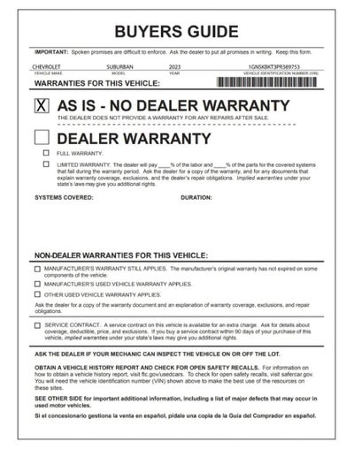 2023 Chevrolet Suburban LS