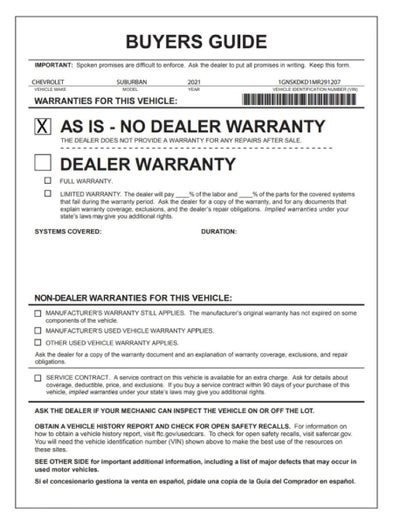 2021 Chevrolet Suburban Z71