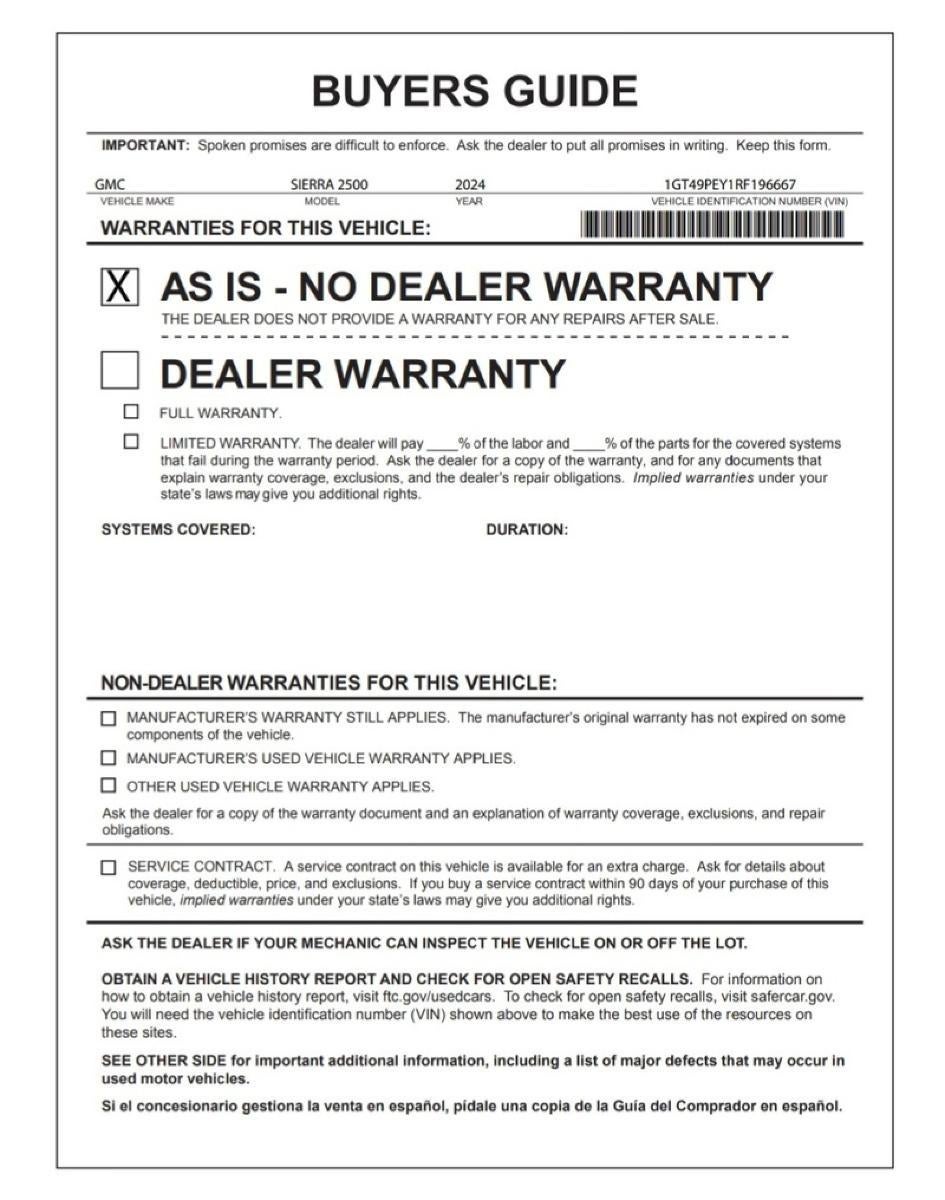 2024 GMC Sierra 2500 HD AT4