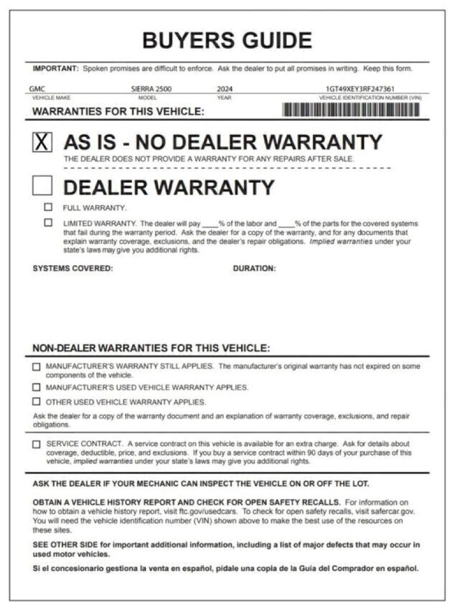 2024 GMC Sierra 2500 HD Denali Ultimate