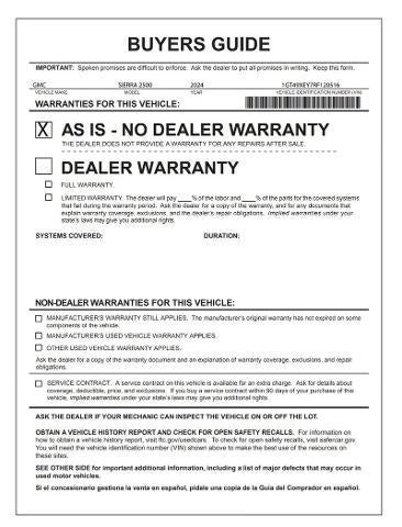 2024 GMC Sierra 2500 HD Denali Ultimate