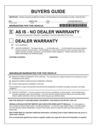 2024 GMC Sierra 2500 HD Denali Ultimate