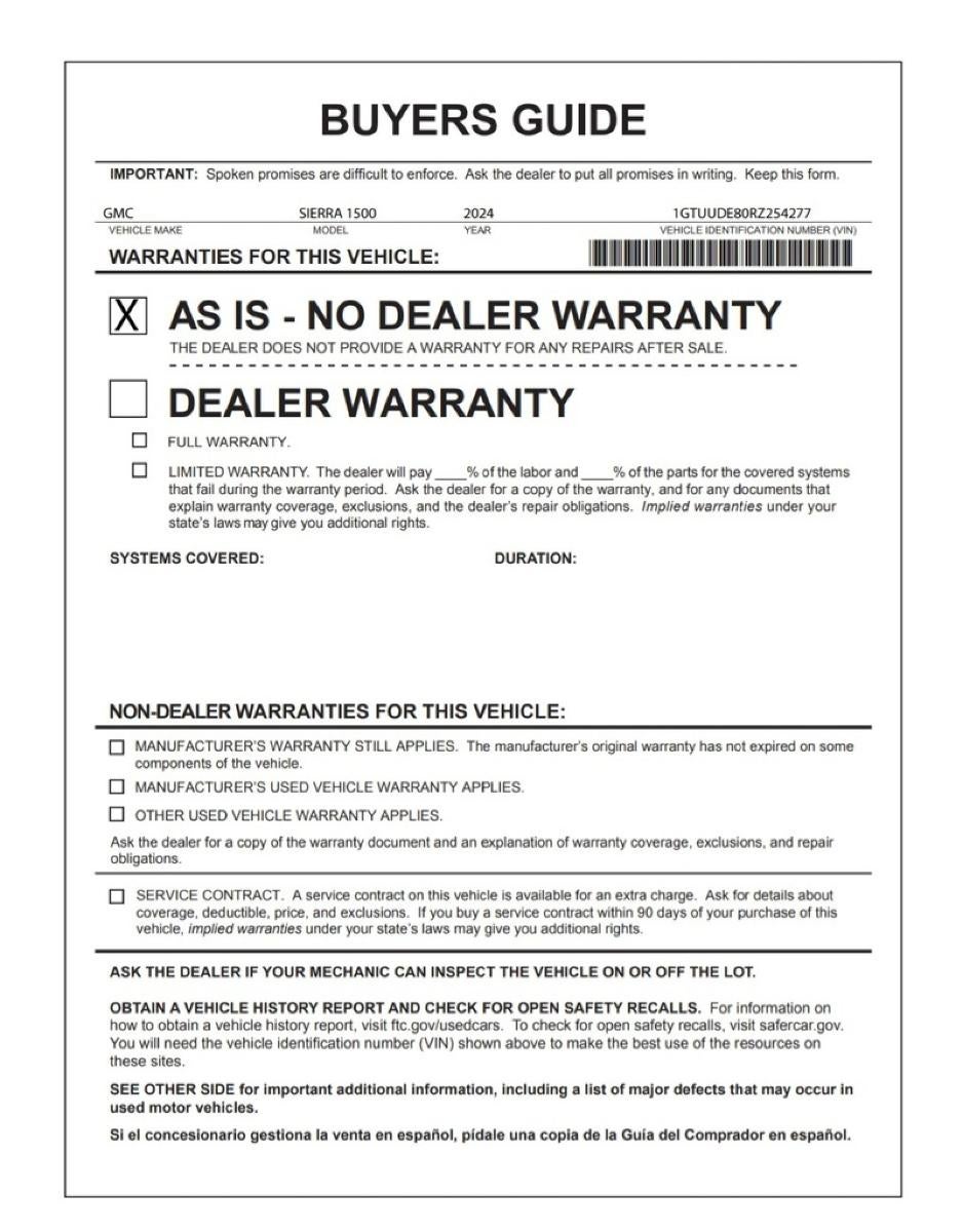 2024 GMC Sierra 1500 SLT