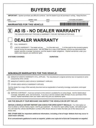 2023 GMC Sierra 1500 AT4