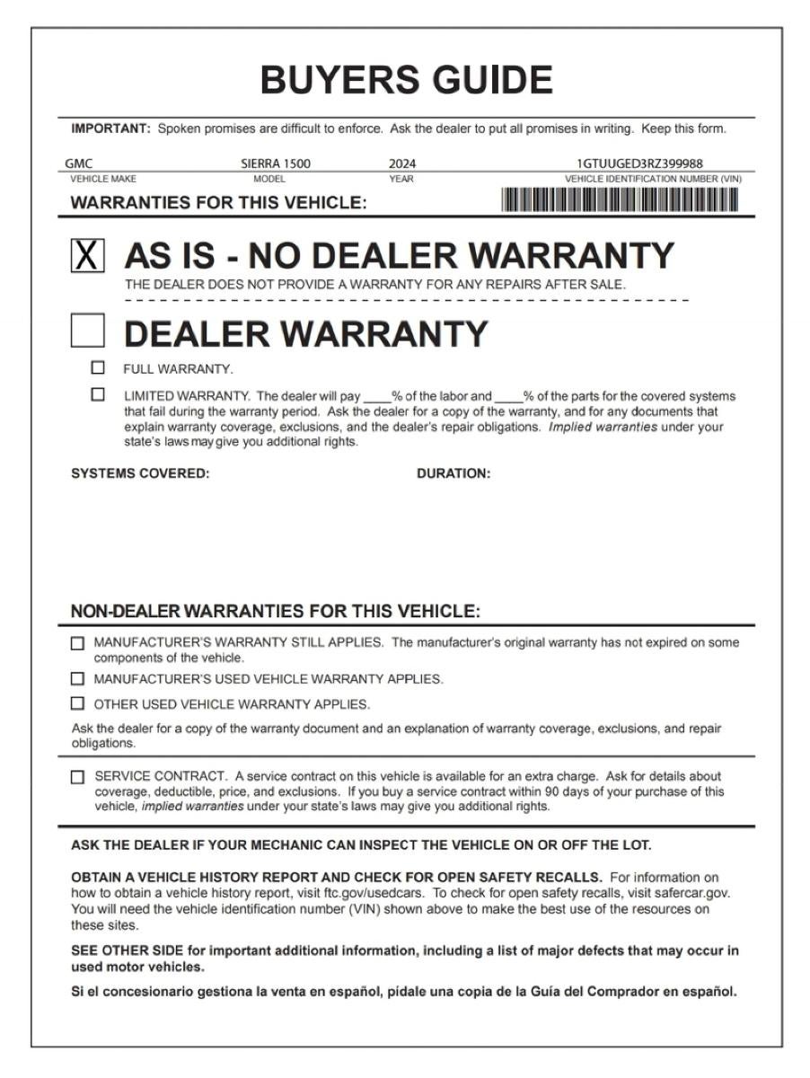 2024 GMC Sierra 1500 Denali