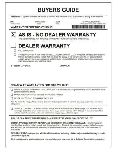 2024 GMC Sierra 1500 Denali