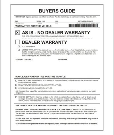 2020 GMC Sierra 1500 Elevation