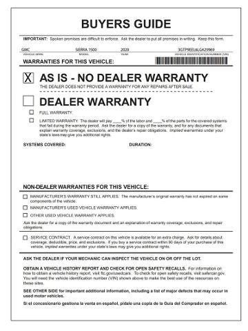 2020 GMC Sierra 1500 AT4