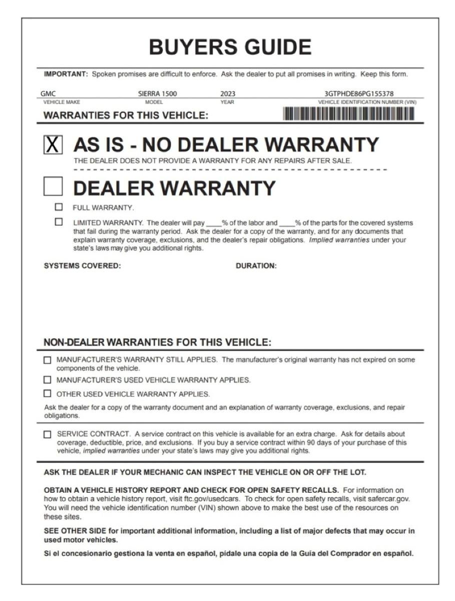 2023 GMC Sierra 1500 SLT