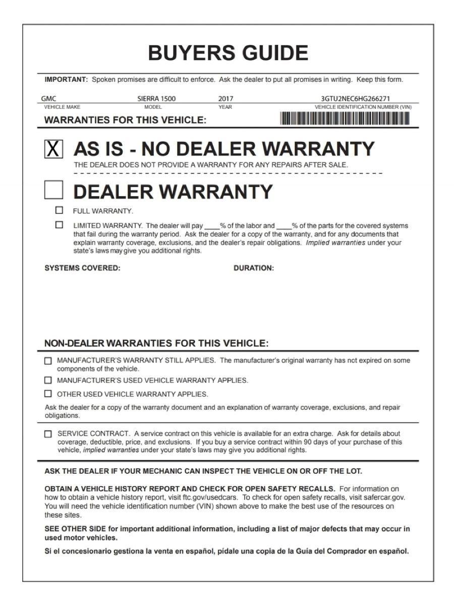 2017 GMC Sierra 1500 SLT