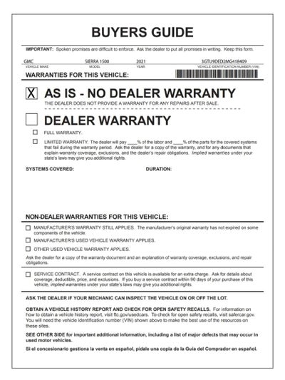 2021 GMC Sierra 1500 SLT
