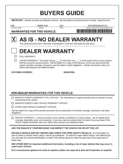 2021 GMC Sierra 1500 SLT
