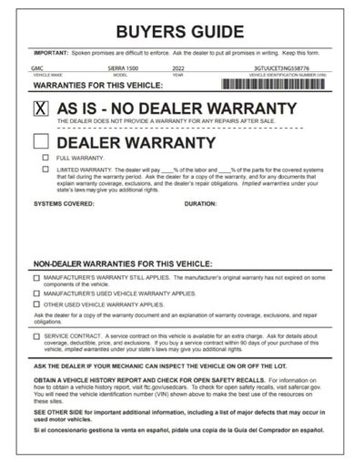 2022 GMC Sierra 1500 Elevation