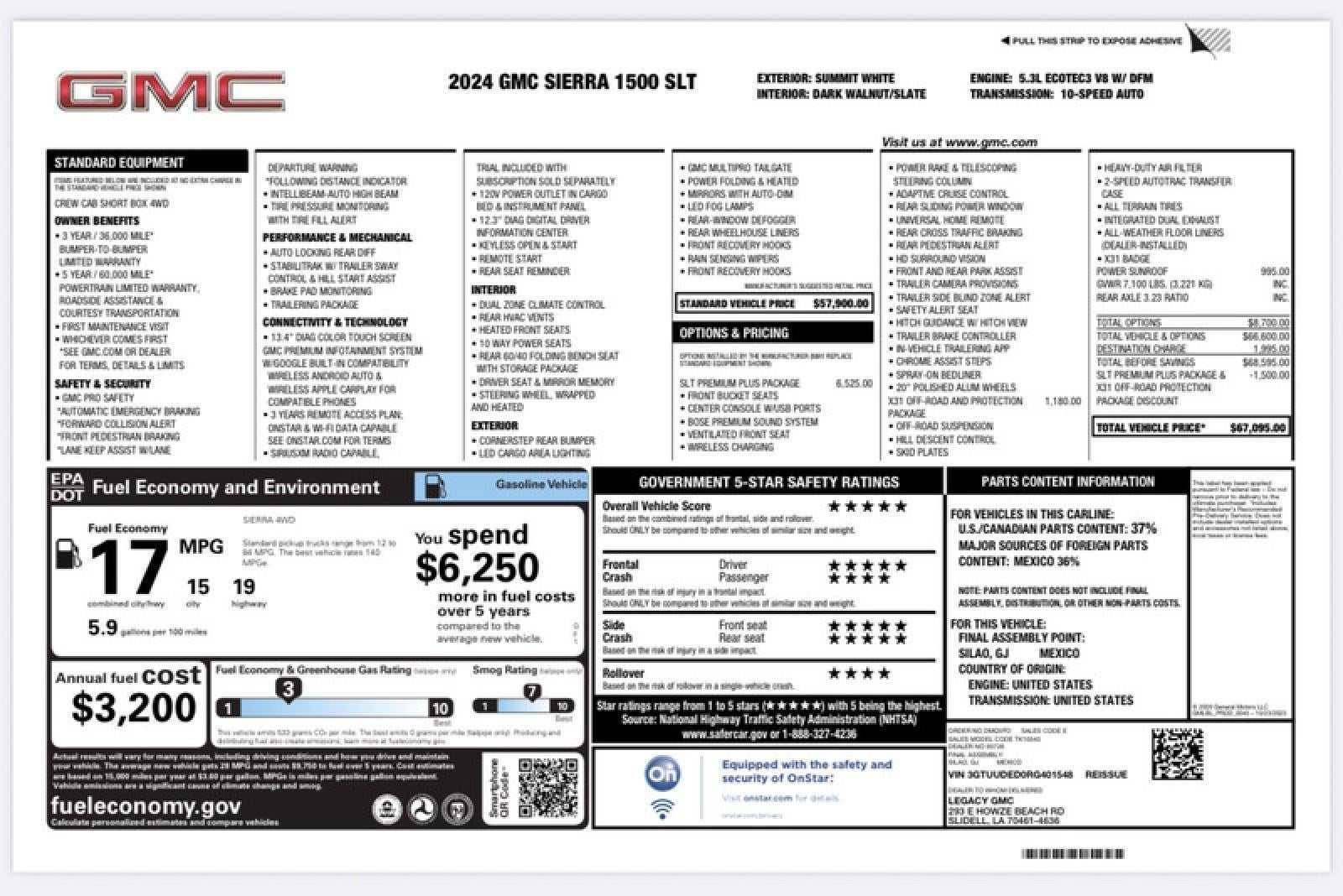 2024 GMC Sierra 1500 SLT