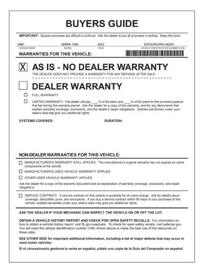 2023 GMC Sierra 1500 AT4X