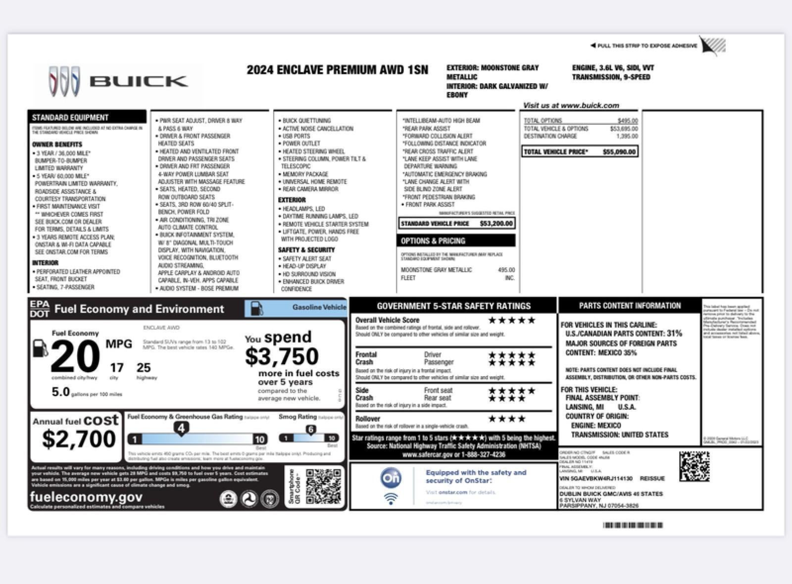 2024 Buick Enclave Premium
