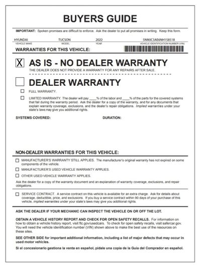 2022 Hyundai Tucson SEL