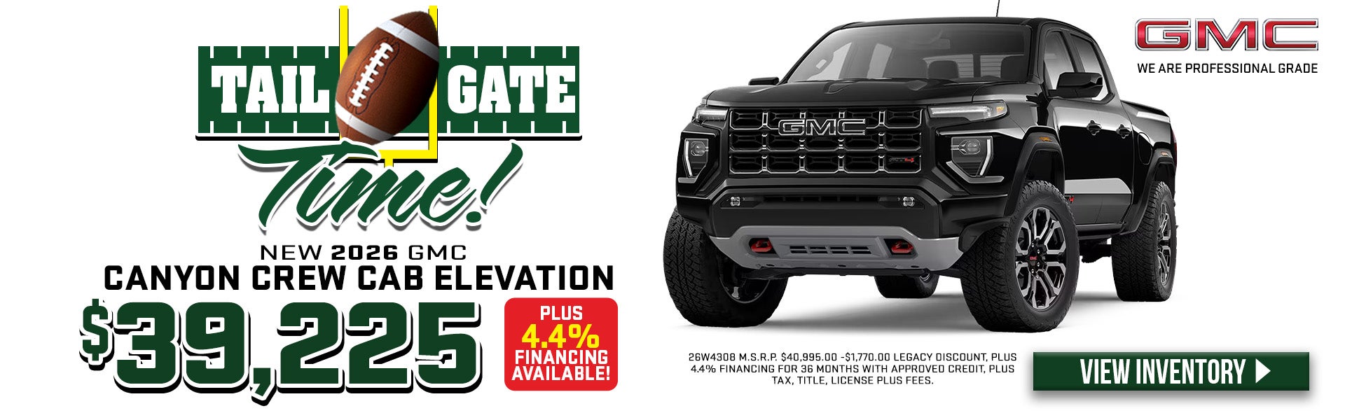 GMC Canyon Elevation
